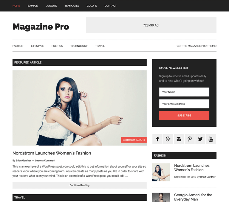 Screenshot of Magazine Pro
