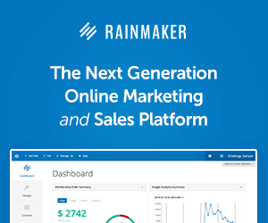 Banner for the Rainmaker Platform